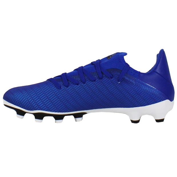  19.3 サッカーシューズ 青 adidas（アディダス） エックス 19.3 HG/AG チームロイヤルブルー