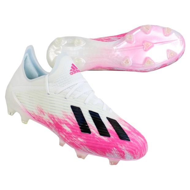 adidas エックス 19.1 FG フットウェアホワイト×ショックピンク adidas エックス 19.1 FG フットウェアホワイト×ショックピンク