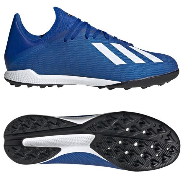 アディダス)トレーニングシューズ　25cm adidas エックス 19.3 TF チームロイヤルブルー×フットウェア