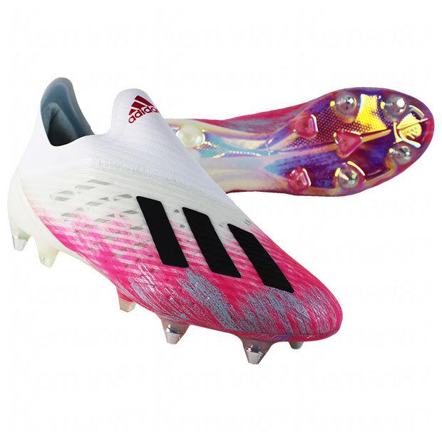 adidas エックス 19+ SG フットウェアホワイト×ショックピンク adidas エックス 19+ SG フットウェアホワイト×ショックピンク