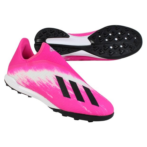 エックス 19.3 LL TF フットウェアホワイト×ショックピンク 【adidas 