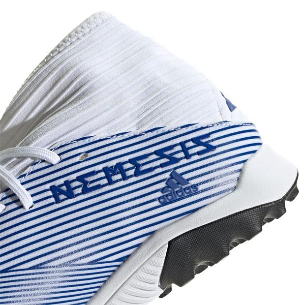 adidas ネメシス 19.3 TF フットウェアホワイト×チームロイヤルブルー