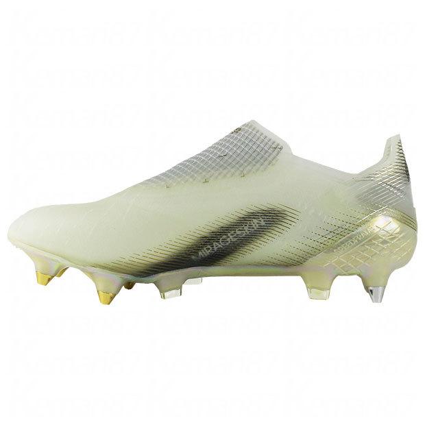 adidas エックス ゴースト+ SG フットウェアホワイト×メタリック