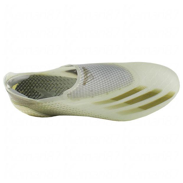 adidas エックス ゴースト+ SG フットウェアホワイト×メタリック