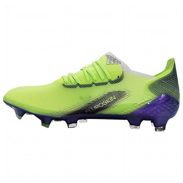 adidas エックス ゴースト.1 FG シグナルグリーン×エナジー