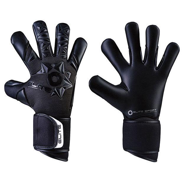 エリート ネオ ブラック サッカーフットサルゴールキーパーグローブelg nb 特別価格