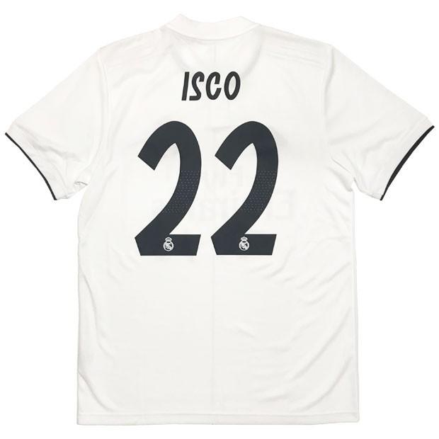 adidas レアルマドリッド 18-19 ホーム 半袖レプリカユニフォーム 22