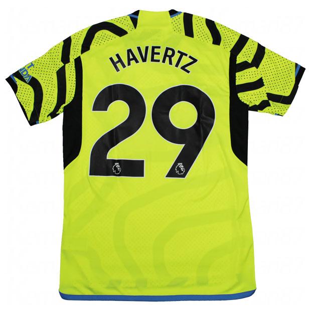 ⚽️希少品⚽️ アーセナル 23/24 アウェイユニフォー厶 カイ ハヴァーツ29 ⚽️希少品⚽️ アーセナル 23/24 アウェイユニフォー厶 カイ