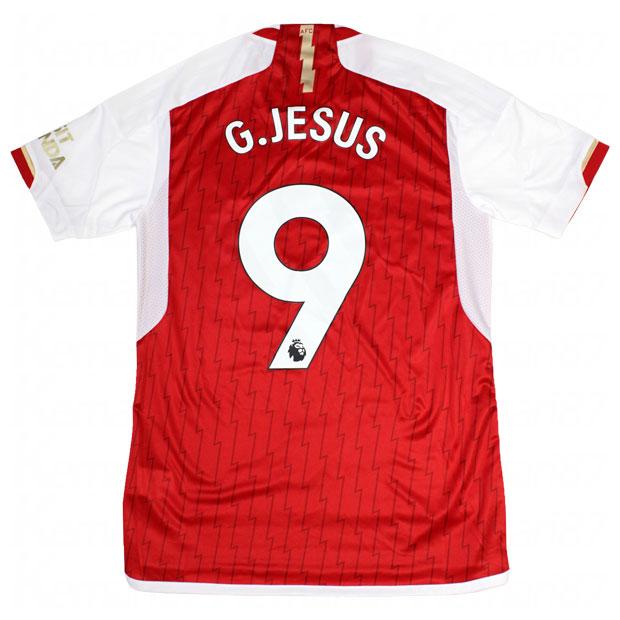 23-24 アーセナルユニフォーム ガブリエル Mサイズ 即発送可 アーセナル 23/24 公式ユニフォーム ホーム 半袖