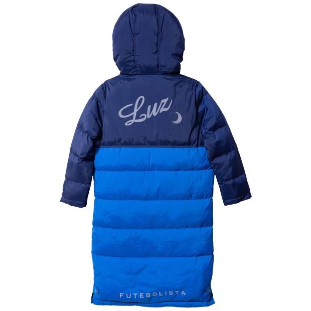 ルースイソンブラ ジュニア ベンチコート ブルー×ネイビー 【LUZ e