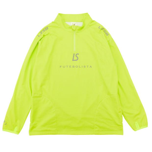 STANDARD|2WAY|ハーフジップトップ　ネオンイエロー　【LUZ|e|SOMBRA|ルースイソンブラ】サッカーフットサルウェアーf2011138-neonyl ルースイソンブラ（LUZ e SOMBRA） STANDARD 2WAY ハーフジップトップ