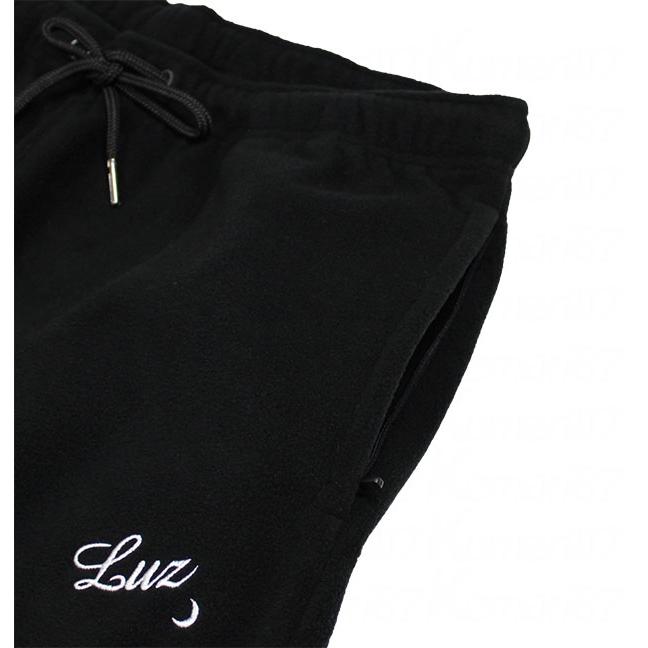 【美品/LUZeSombra】スムースフリースパンツ L ルースイソンブラ SMOOTH フリースパンツ ブラック 【LUZ e