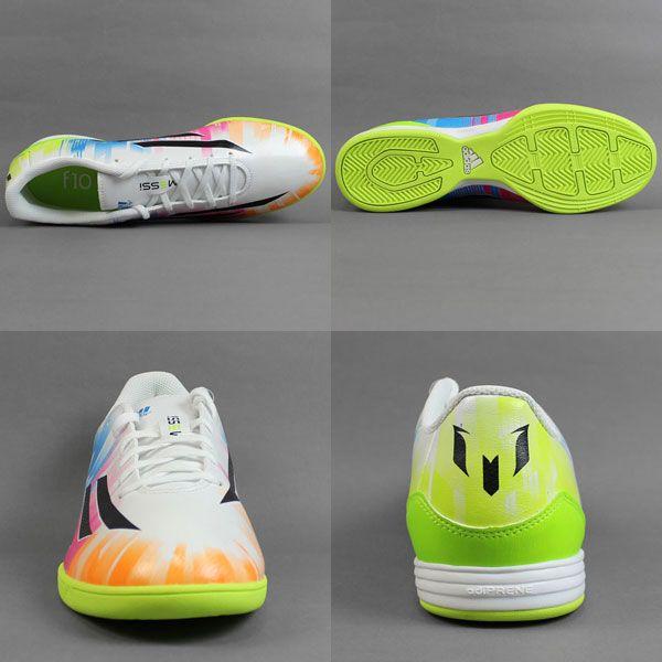 adidas（アディダス） F10 IN LM ランニングホワイト×ブラック