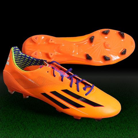 adidas アディゼロ F50 TRX FG ソーラーゼスト×ブラック 【adidas