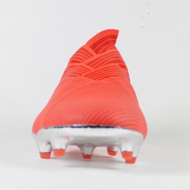 adidas ネメシス 19+ FG アクティブレッドS19×シルバーメット 【adidas