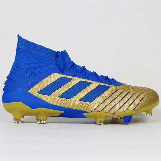adidasプレデター19.1FG 青金（ゴールド×ブルー）サッカースパイク