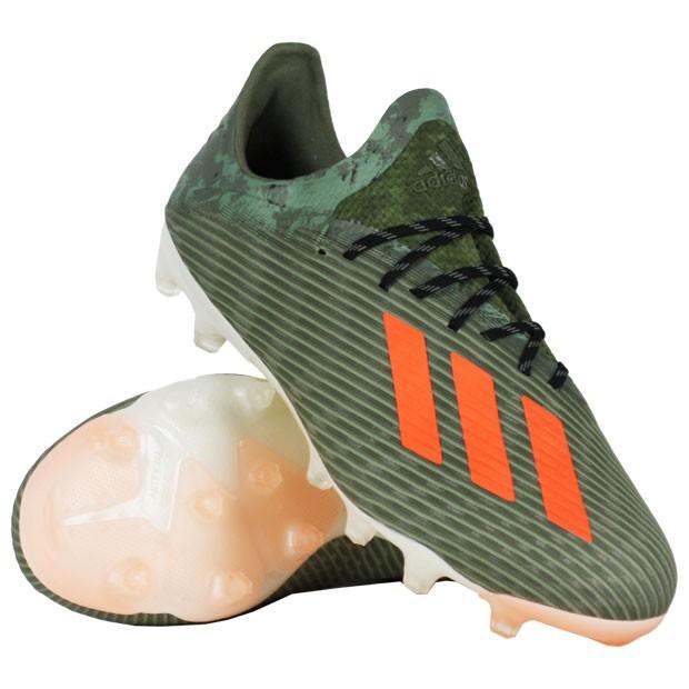 adidas（アディダス） エックス 19.1 AG レガシーグリーン×ソーラー 