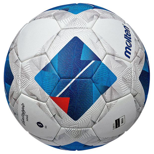 ヴァンタッジオ 5000 ホワイト×ブルー 【molten|モルテン】サッカーボール5号球f5n5000の画像