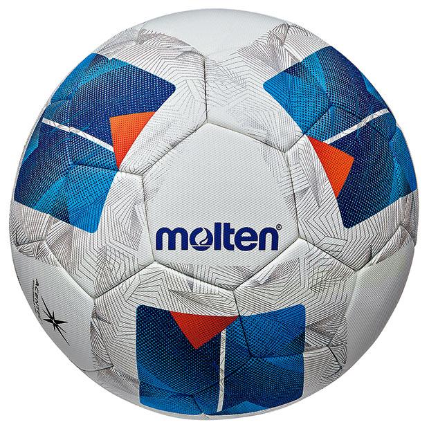 モルテン サッカーボール ヴァンタッジオ5000 5号 ホワイト×ブルー F5… ヴァンタッジオ 5000 （サッカーボール・5号球・人工皮革