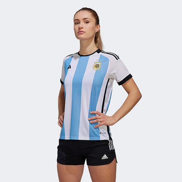 adidas（アディダス） レディース アルゼンチン代表 2022 ホーム 半袖