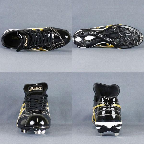 ASICS（アシックス） ゴールドステージ ブラック×ゴールド 【asics
