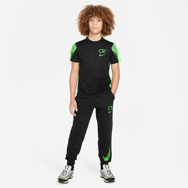 NIKE（ナイキ） ジュニア YTH CR7 DF ACD23 半袖トップ ブラック