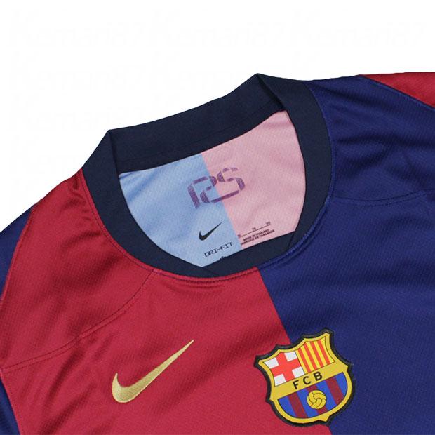 NIKE FCバルセロナ 24-25 ホーム 半袖レプリカユニフォーム 9.ロベルト