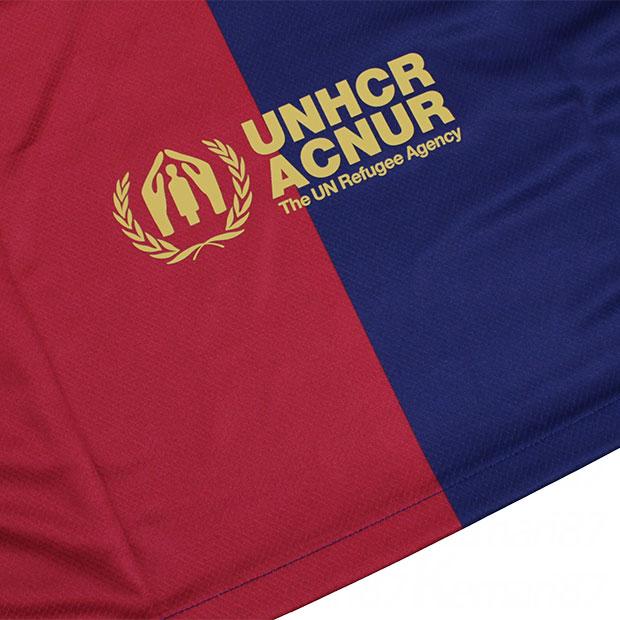 NIKE FCバルセロナ 24-25 ホーム 半袖レプリカユニフォーム 9.ロベルト