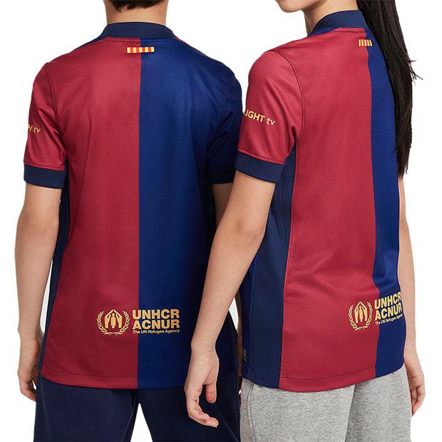 NIKE ジュニア FCバルセロナ 24-25 ホーム 半袖レプリカ NIKE ジュニア FCバルセロナ 24-25 ホーム 半袖レプリカ
