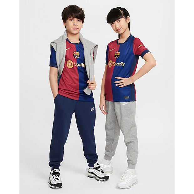 NIKE ジュニア FCバルセロナ 24-25 ホーム 半袖レプリカ NIKE ジュニア FCバルセロナ 24-25 ホーム 半袖レプリカ