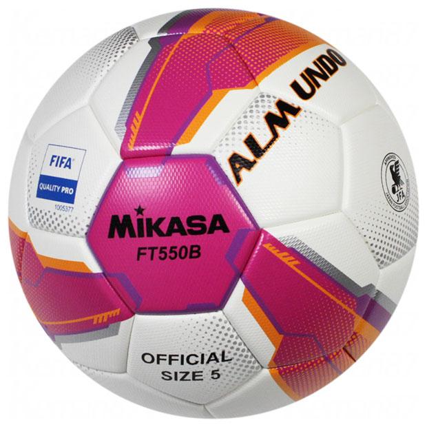 MIKASA サッカーボール5号 MIKASA（ミカサ） ALMUNDO ピンク×バイオレット 【MIKASA|ミカサ