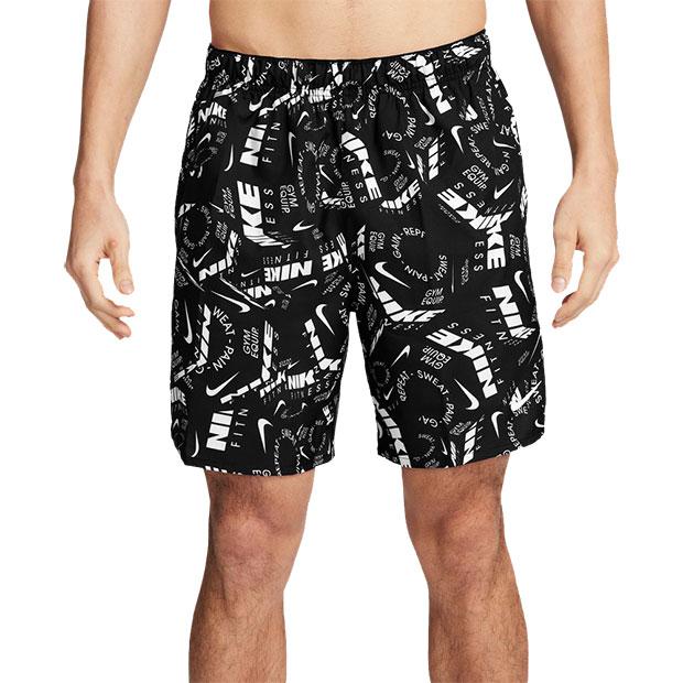 NIKE（ナイキ） DF チャレンジャー 7インチ ショート AOP ブラック