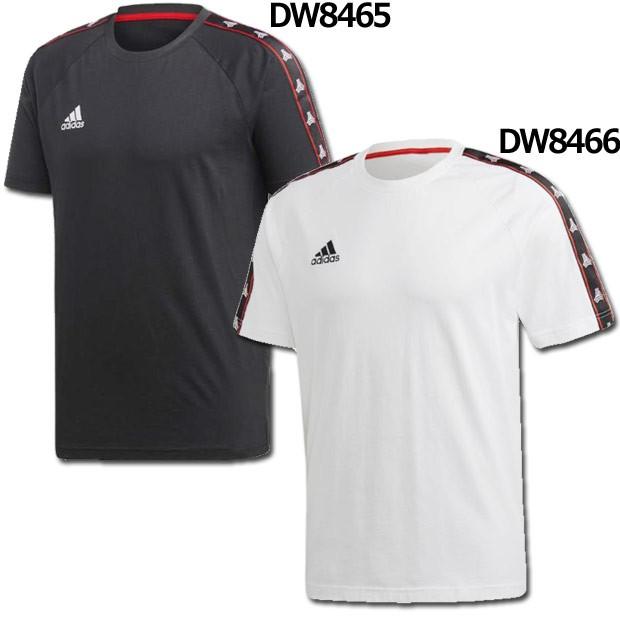 Adidas tan tape tee hotsell