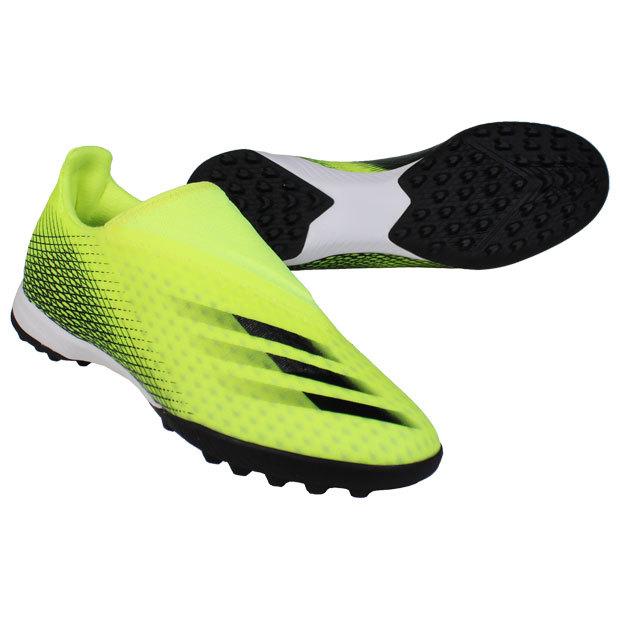 エックス ゴースト.3 LL TF ソーラーイエロー×コアブラック adidas（アディダス） エックス ゴースト.3 LL TF ソーラーイエロー