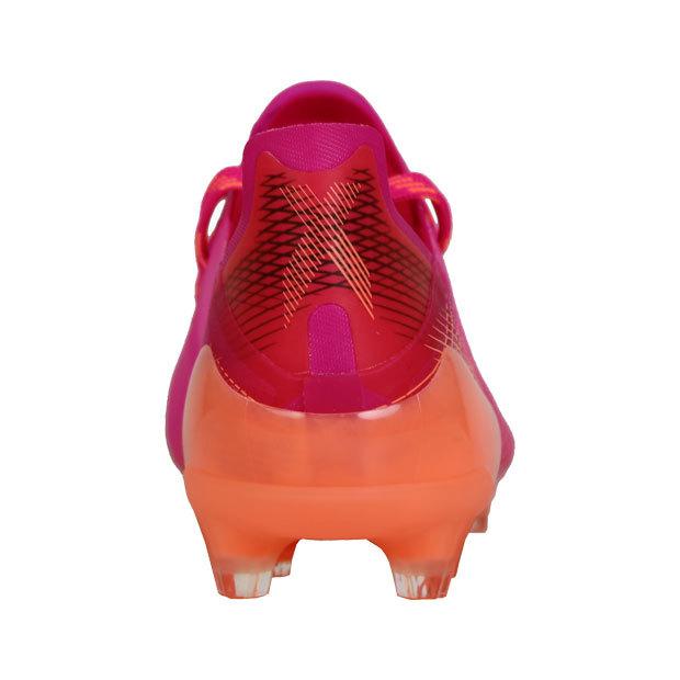 adidas エックス ゴースト.1 AG ショックピンク×コアブラック