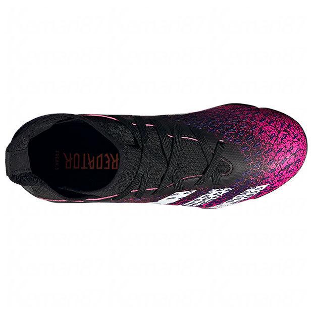  プレデターフリーク.3TF J（ブラック×ピンク） adidas（アディダス） ジュニア プレデター フリーク.3 TF J コア