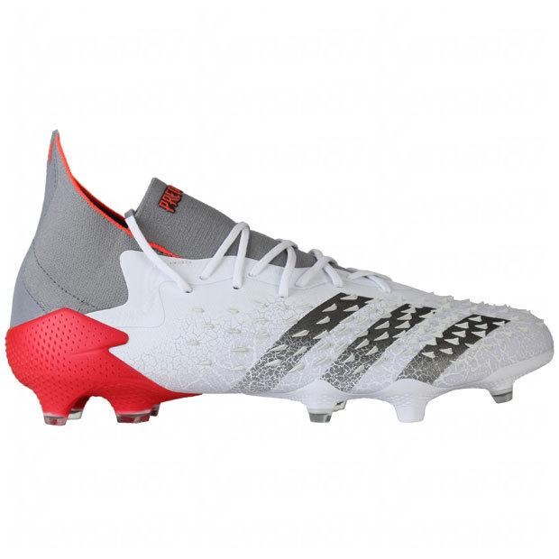 アディダス プレデターフリーク.1 FG(グレー×ホワイト) adidas アディダス プレデターフリーク.1 FG(ホワイト×グレー