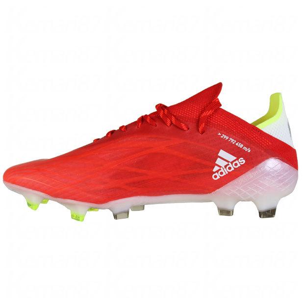 adidas（アディダス） エックス スピードフロー.1 FG レッド×コア