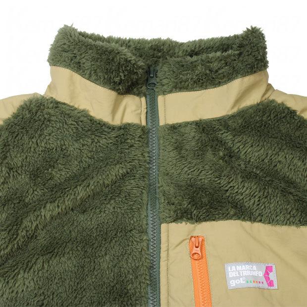 ボアフリースジップジャケット 【gol|ゴル】サッカーフットサル防寒