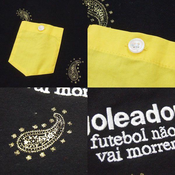 ペイズリープリント Bolso 半袖Tシャツ　【goleador|ゴレアドール】サッカーフットサルウェアーg1286｜kemari87｜02