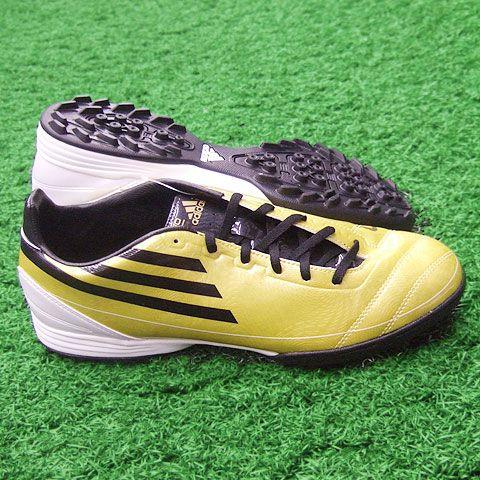 adidas（アディダス） F10 TRX TF メタリックゴールド×ブラック
