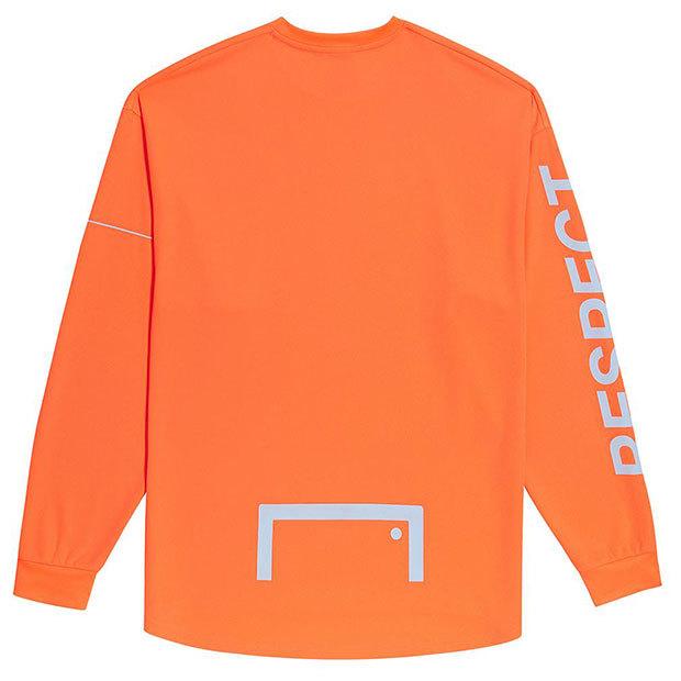 RESPECT 長袖Tシャツ オレンジ 【GOALSTUDIO | ゴールスタジオ