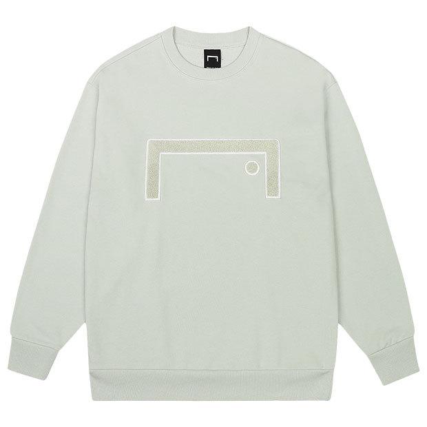 シグネイチャービッグロゴスウェット ライトグレー 【GOALSTUDIO 