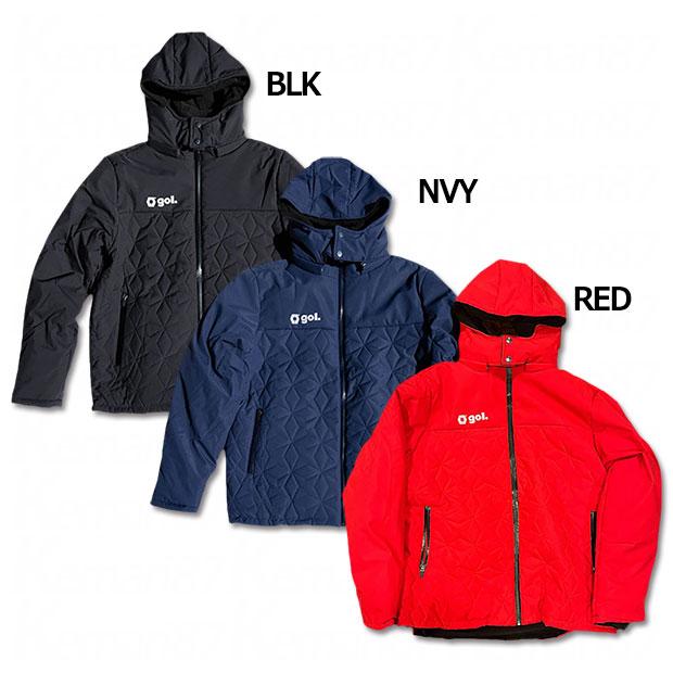 gol. ゴル パディングハーフコートLサイズ　BLACK サッカー・フットサル gol. ゴル パディングハーフコートLサイズ BLACK サッカー