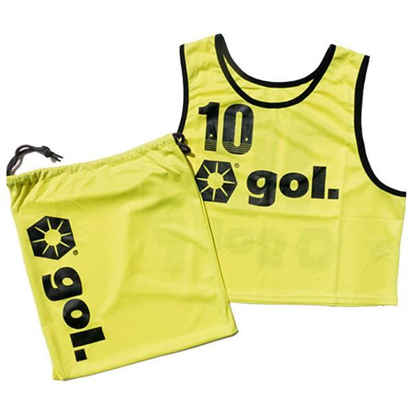 ビブス 10枚セット 【gol|ゴル】サッカーフットサル用品g546-440 