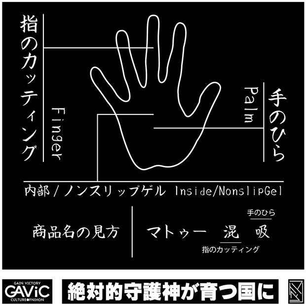 マトゥー 巻 柔 (カン ニュウ) ブラック×ブラック 【GAViC|ガビック】サッカーフットサルゴールキーパーグローブgc3206-blkblk|kemari87|07