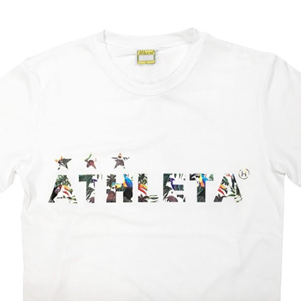 ATHLETA（アスレタ） ブラジルリーフ柄ロゴTシャツ 【ATHLETA|アスレタ