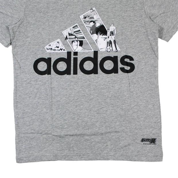 adidas（アディダス） TSUBASA 半袖Tシャツ 4 ミディアムグレイヘザー