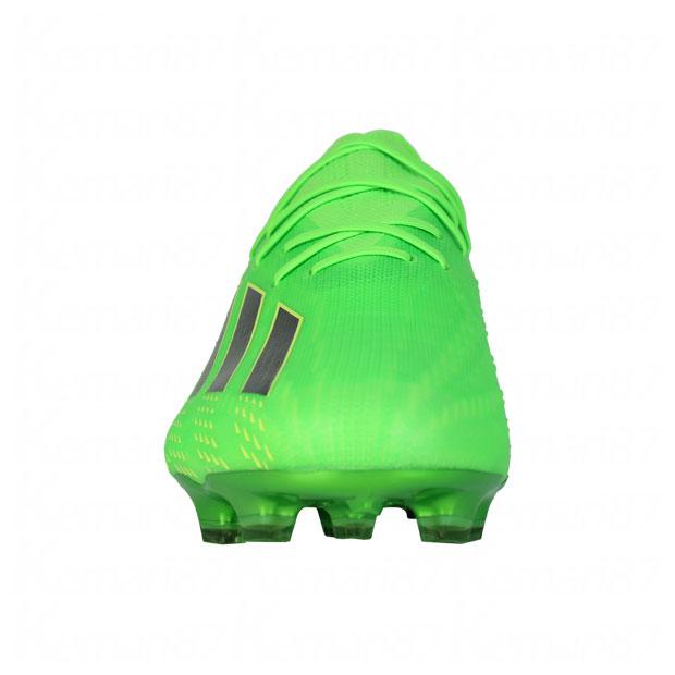 エックス スピードポータル.1 AG ソーラーグリーン×コアブラック 【adidas|アディダス】サッカースパイクgw8423|kemari87|06