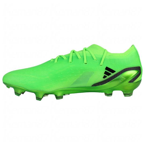 adidas エックス スピードポータル.1 FG ソーラーグリーン×コア adidas エックス スピードポータル.1 FG ソーラーグリーン×コア
